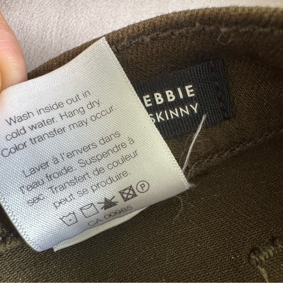 Veronica Beard Debbie 10” Skinny Green Jeans size 26 - Picture 10 of 10